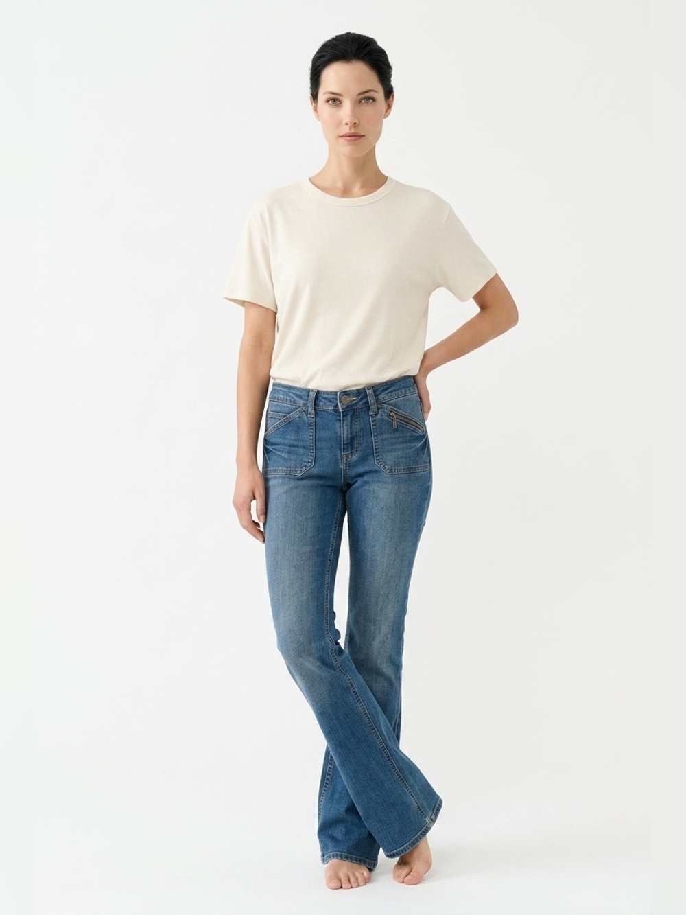 ✌️4/$20✌️ Vintage 90s low rise flares